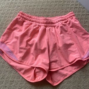 Coral Lulu Shorts